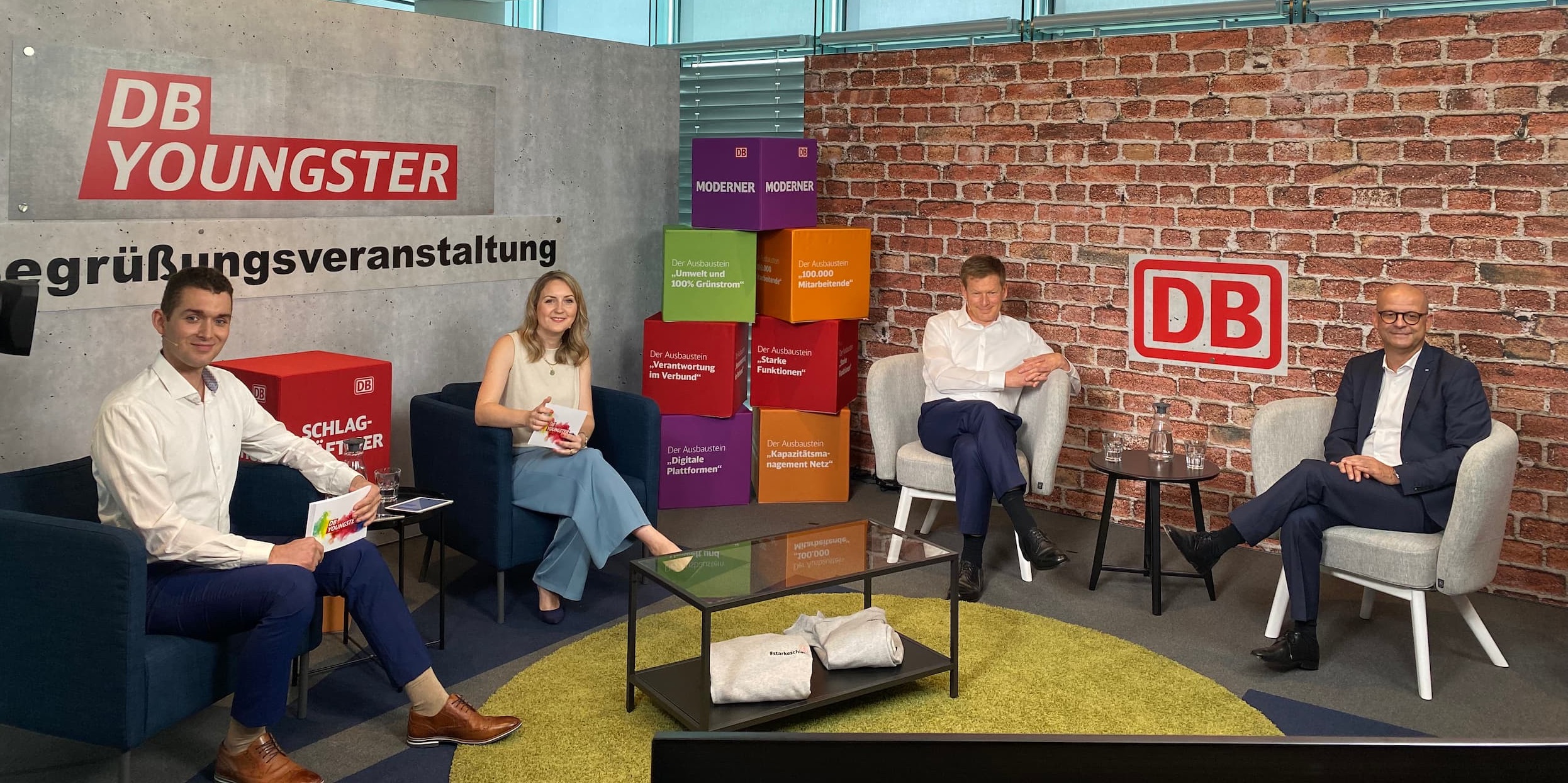 Quelle: DB Cargo AG Podium der Azubi Begrüßungsveranstaltung 2021