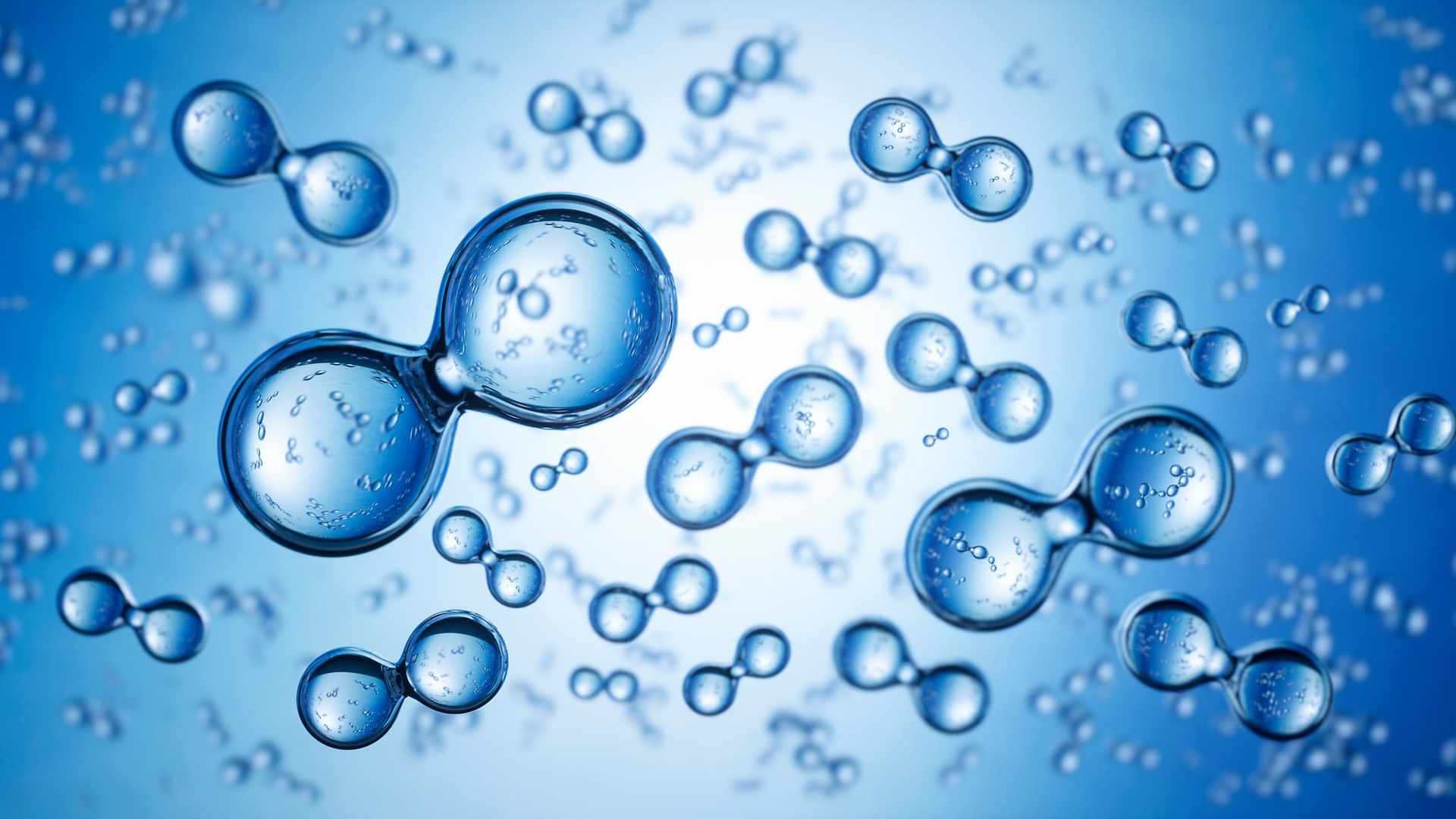 Image with hydrogen molecules