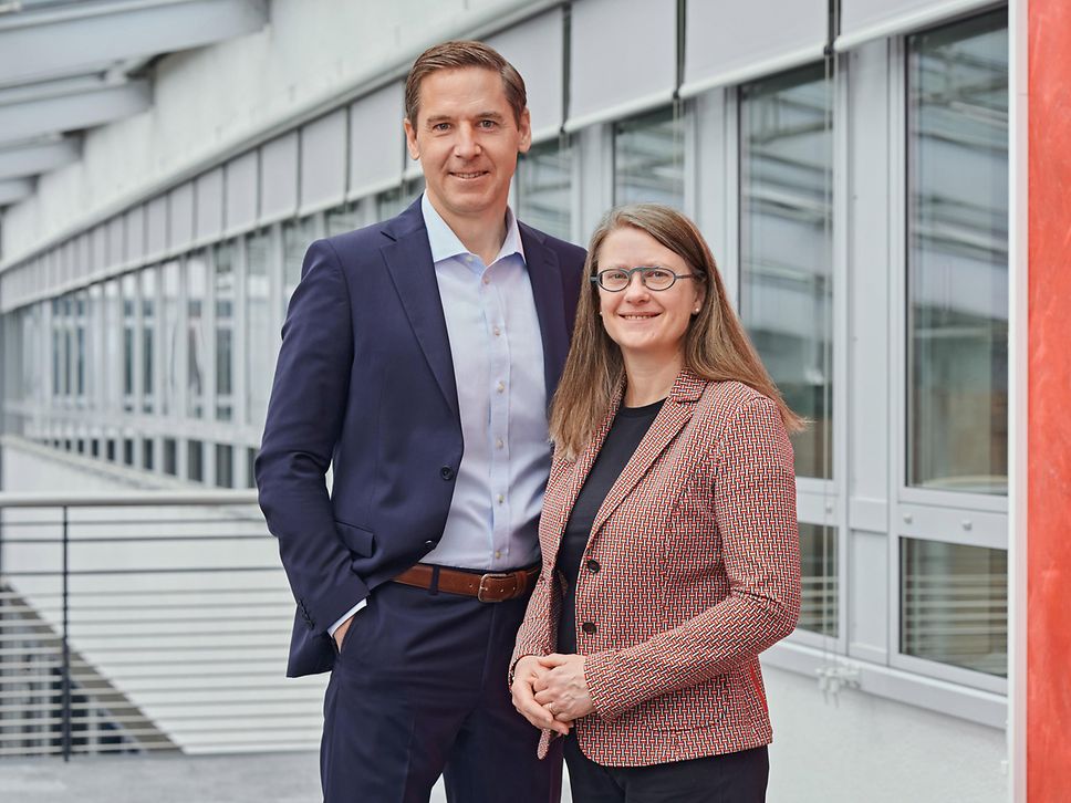 Porträt von Stephan Sulser und Petra Küster