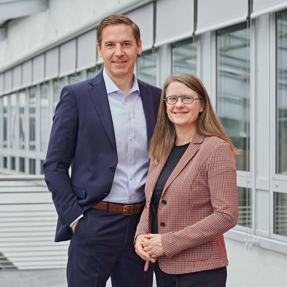 Portrait of Stephan Sulser and Petra Küster