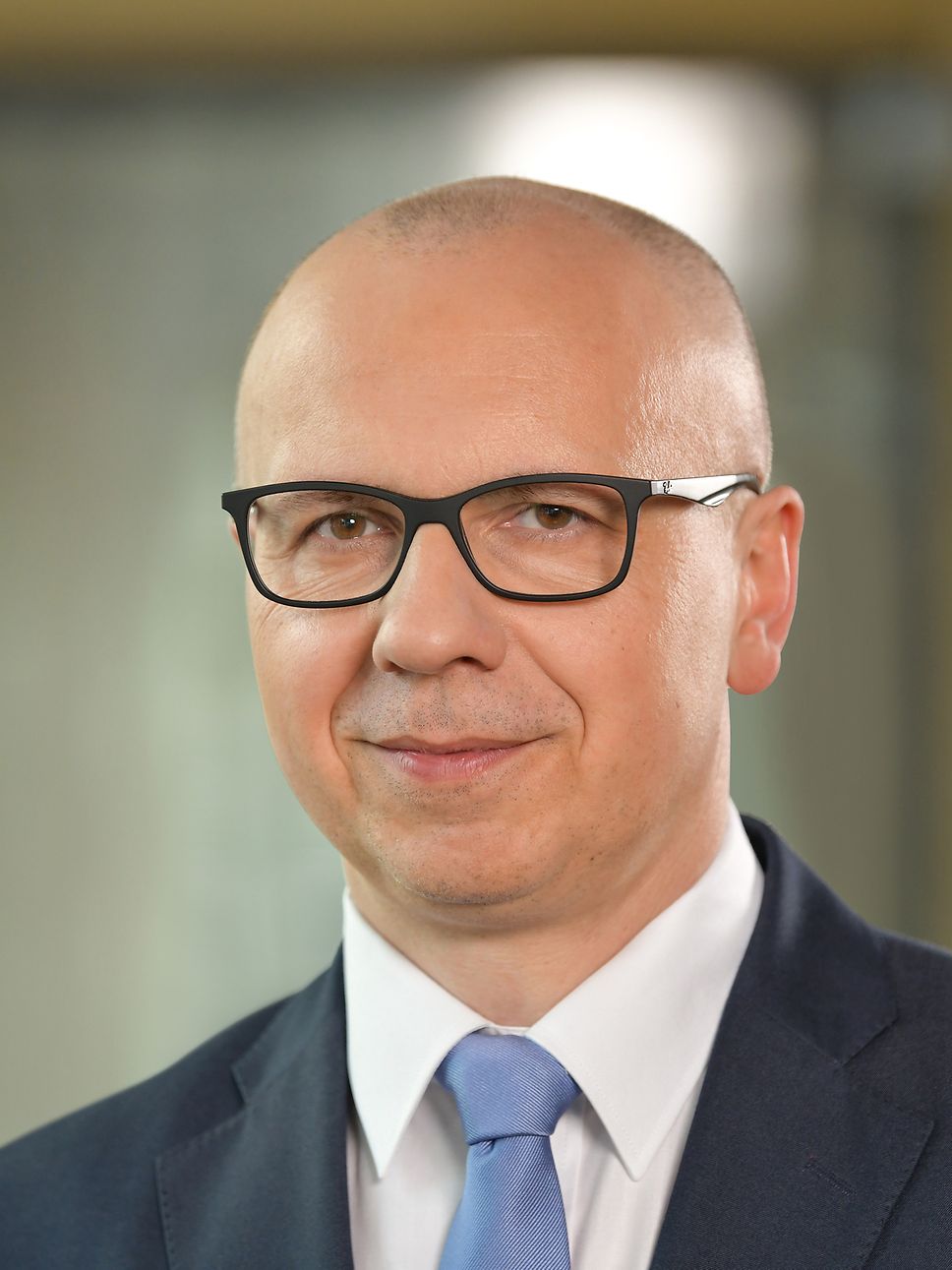 Porträt von Marek Staszek, Vorstandsvorsitzender DB Cargo Polska