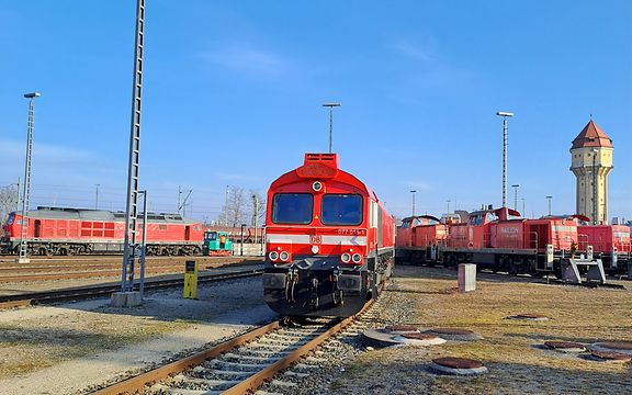 Class 77 Lokomotive - ausgerüstet mit dem Fahrassistenzsystem LEADER