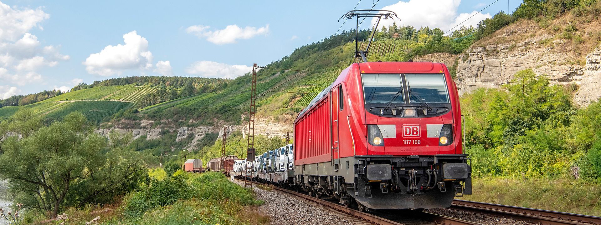 Einzelwagen Schienengüterverkehr DB Cargo