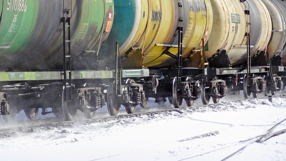 DB Cargo Waggons Kessel Winter