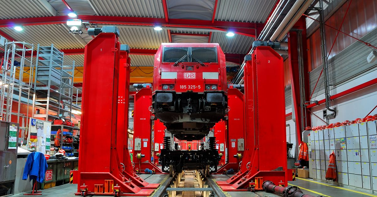 DB Cargo Güterwagen / Instandhaltung