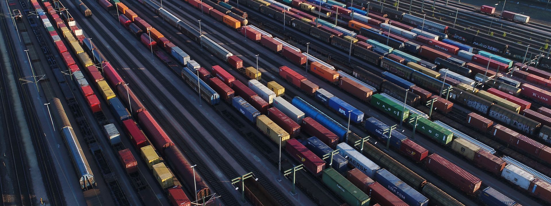 Copyright: Db Cargo / Oliver Lang Rangierbahnhof von oben