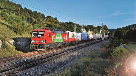 Zug Kombinierter Verkehr