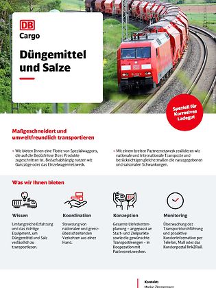 Bild der Broschüre Düngemittel von Liquids & Bulk