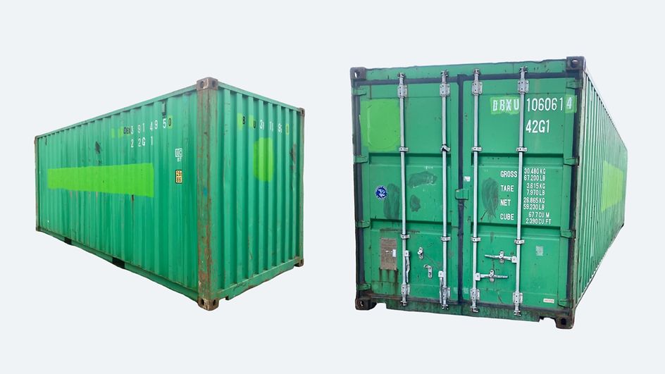 Containerhandel Qualität 2: Container in optisch moderatemZustand
