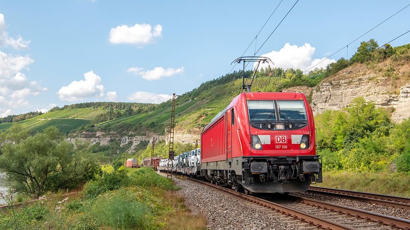 Einzelwagenverkehr im Grünen